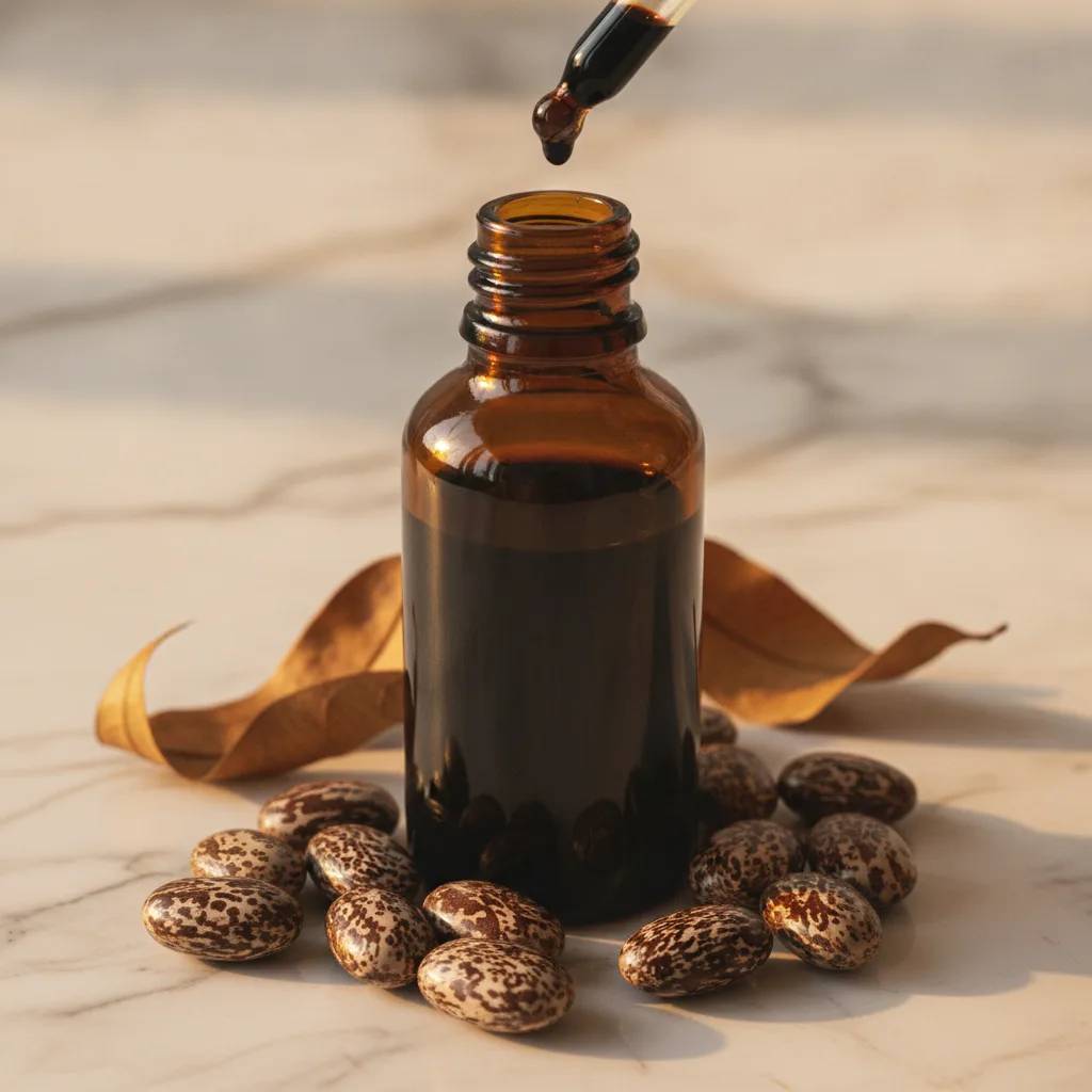Black castor oil